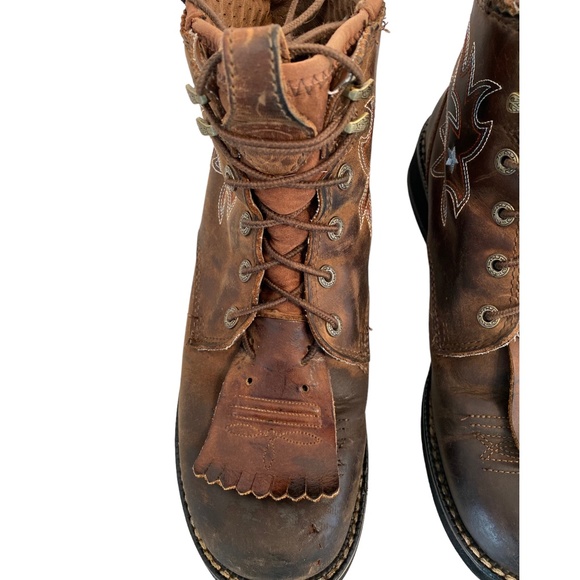 Ariat Probaby Lacer Womens Boot, 8, Driftwood Brown - Picture 11 of 16